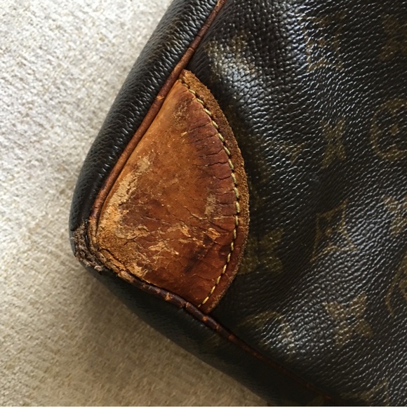 🟤FIRM-Vintage Authentic Vuitton Monogram Porte Documents Case Large Bag *LOWEST* - Picture 13 of 15